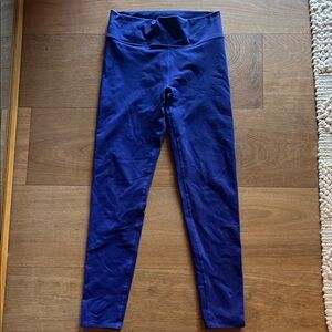 Women’s Fabletics Royal Blue Power Hold Leggings Large